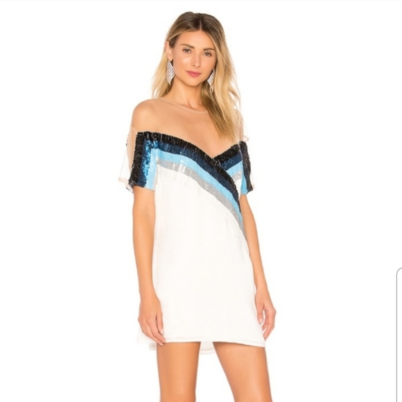 NBD Mireya Sequin Mini Dress Small - Picture 2 of 12